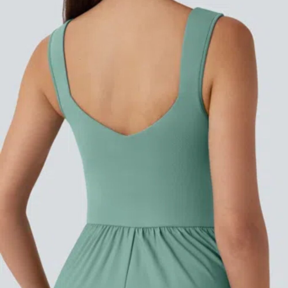 HALARA Sage Green Maxi Dress - Picture 4 of 5